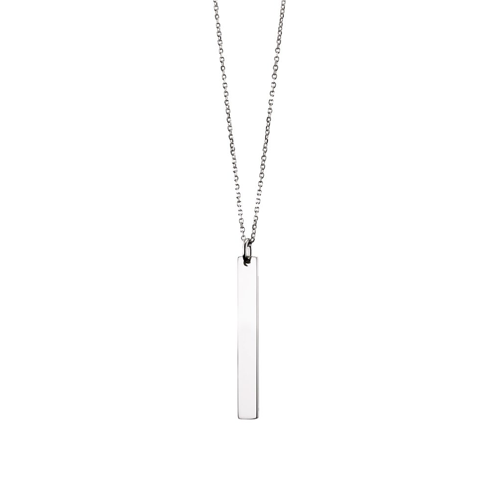 Oxette Engrave Me Necklace (Vertical Line)