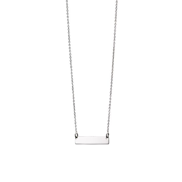 Oxette Engrave Me Necklace (Horizontal Line)