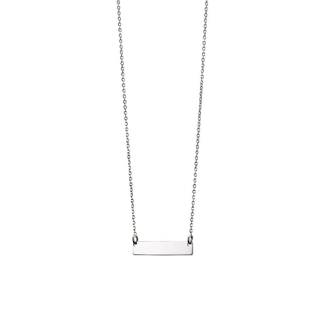 Oxette Engrave Me Necklace (Horizontal Line)