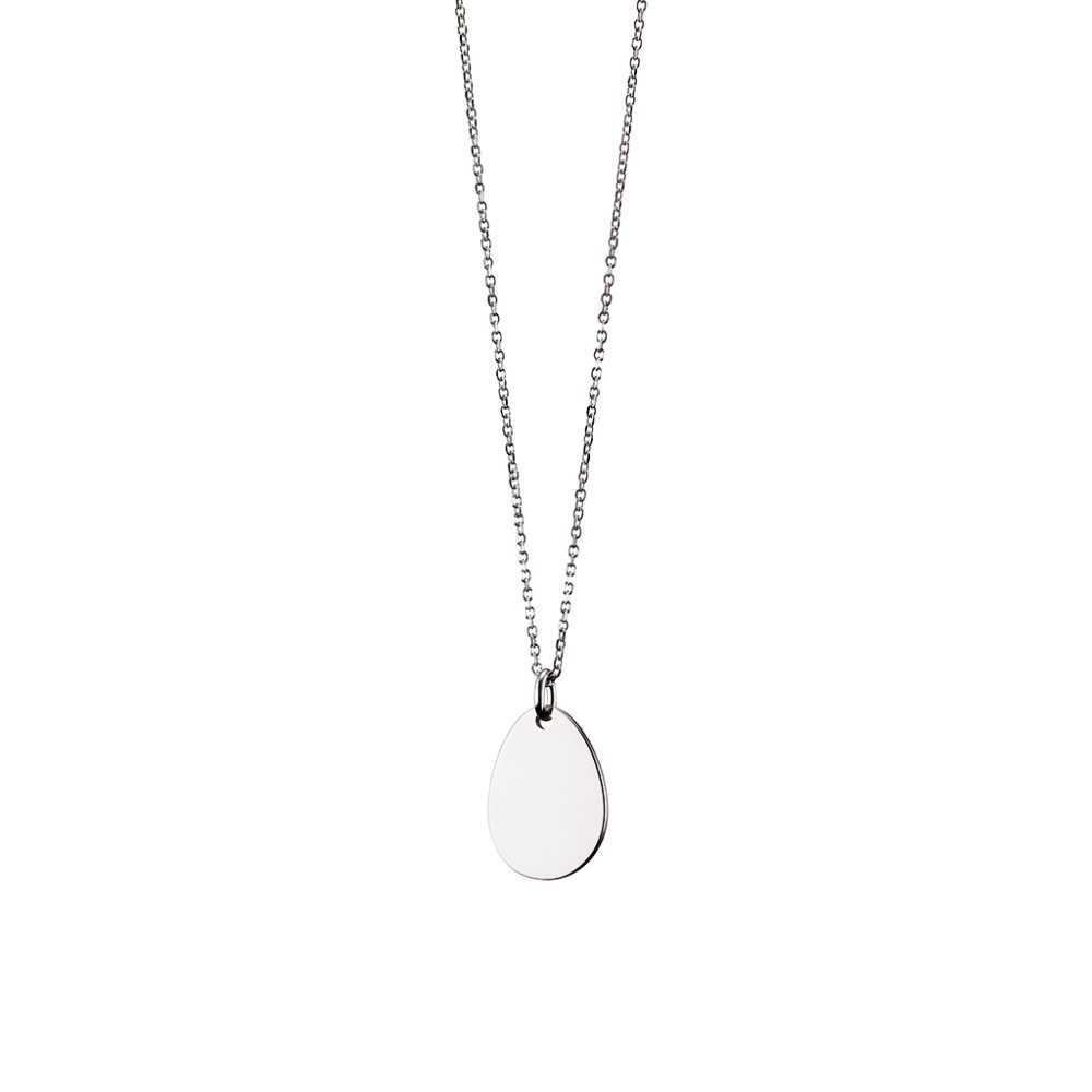 Oxette Engrave Me Necklace (Medium Shell)