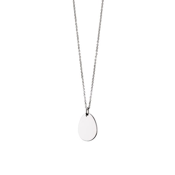 Oxette Engrave Me Necklace (Medium Shell)