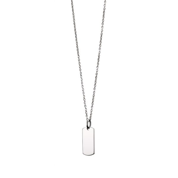 Oxette Engrave Me Necklace (Medium Tag)