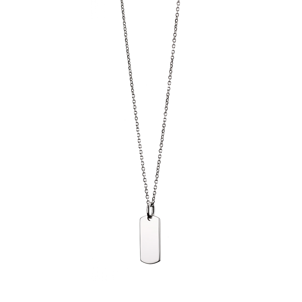 Oxette Engrave Me Necklace (Medium Tag)