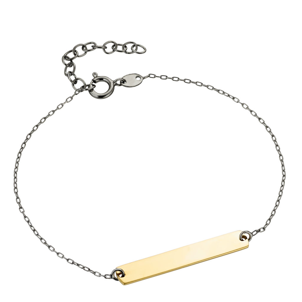 Oxette Engrave Me Bracelet (Horizontal Line)