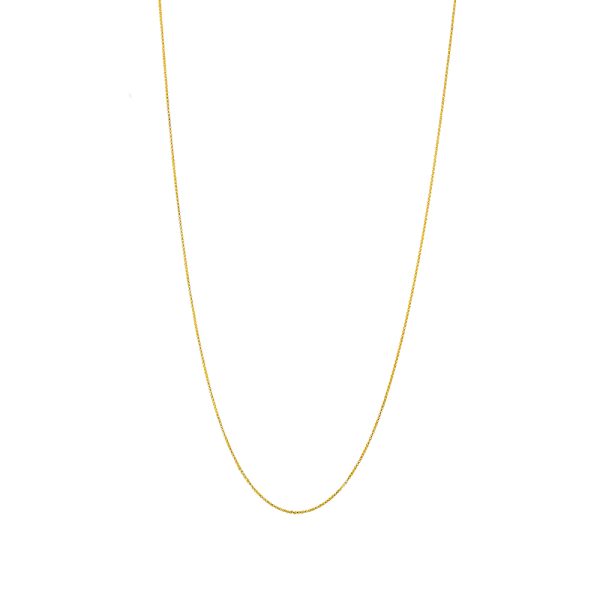 12X05-00080 Αλυσίδα Gold Plated 90 cm