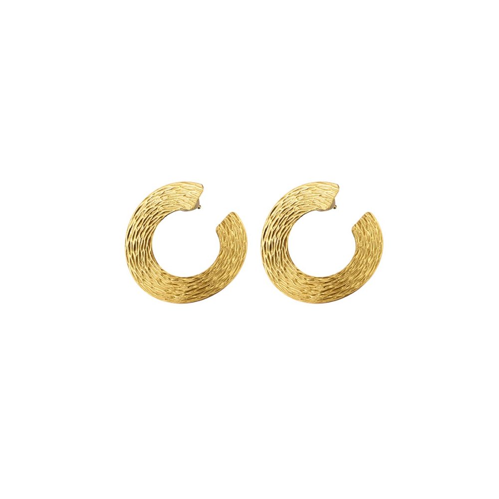 03X05-02324 Oxette Earrings Striking Gold