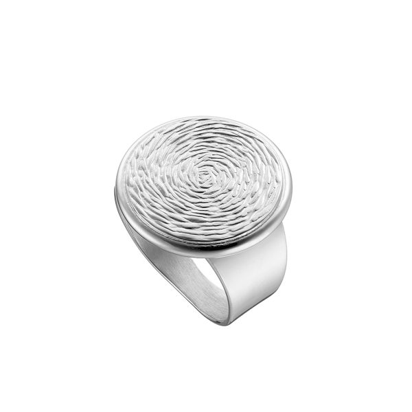 04X01-03705 Oxette Ring Fetish Silver