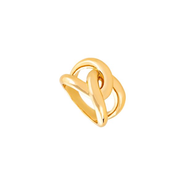 Heavy Metal metal gold-plated ring