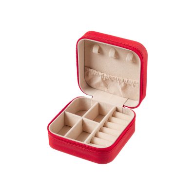 Κοσμηματοθήκη Travel Jewelry Case κόκκινη