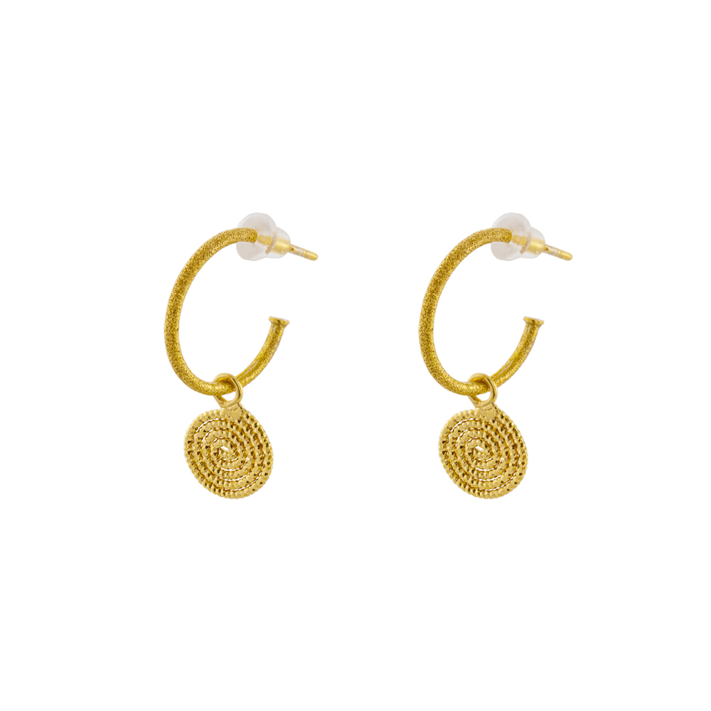 Gold plated helix earrings shop