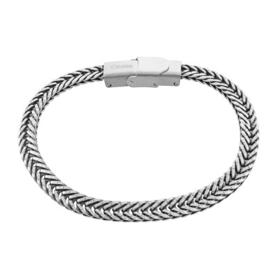 Βραχιόλι Natrix ατσάλινο αλυσίδα unisex 18.5 cm