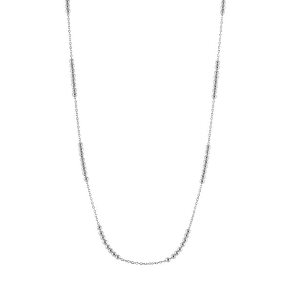 Chain silver chain with balls 38 cm