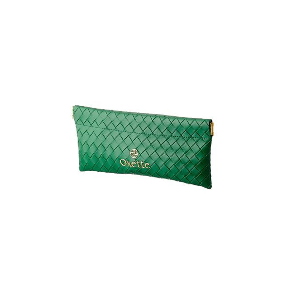 Multi-Purpose Case green with gold logo 18 x 9.5 cm