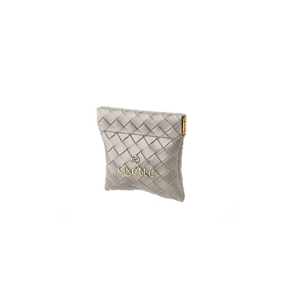 Multi-Purpose Case gray with gold logo 8.5 cm