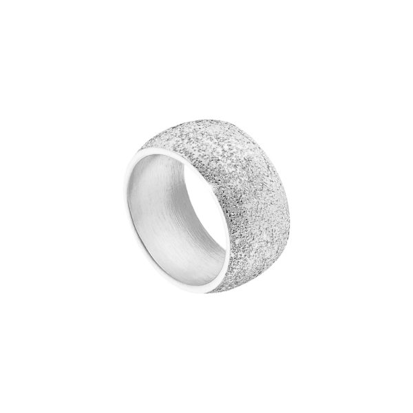 Δαχτυλίδι Golden Dust ασημένιο 1 cm