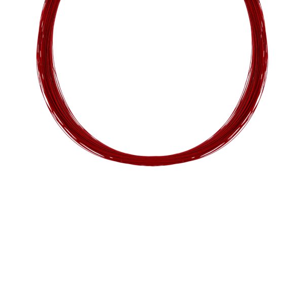 Κολιέ Oxette από σύρμα με ατσάλινο κούμπωμα